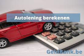 auto lening berekenen