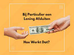 betrouwbaar particulier geld lenen