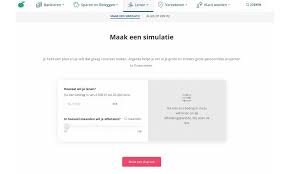 argenta lening simulatie